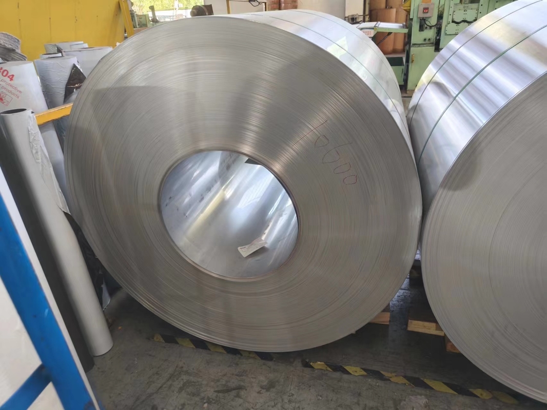 304 430 BA Mirror Stainless Steel Coil Crc Cold Rolled Coil 300mm For Hotel Building