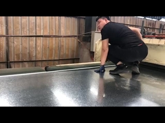 Verifique o tamanho da chapa de aço galvanizado